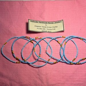 Authentic Handmade Navajo Bracelets Set of 7